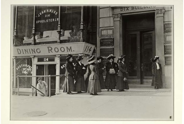 Milliners in New York City, ca 1907