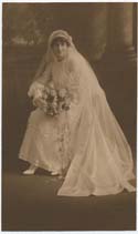 Edna Maine Spooner's Wedding Portrait