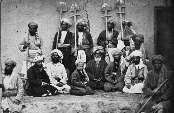 Landowners and Laborers in Kabul from the Burke collection that comprises the first series of photographs relevant to the market region and period of our concern that were taken in the context of the second Anglo-Afghan war