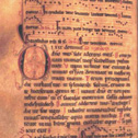 Initial D opening psalm 109. Thirteenth-century ferial Psalter-hymnal from Unterlinden. Ms. 301, f. 80v, Bibliotheque de la Ville, Colmar, France.