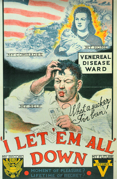 Many of the Army's VD prevention materials were designed to cultivate sexual guilt.