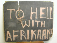 To Hell With Afrikaans