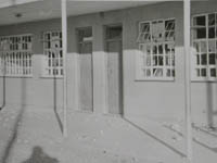 Classroom doors and windows, Mafeking school.