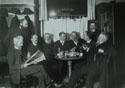 Physicists at a coffee shop in Vienna, ca.
    1910.